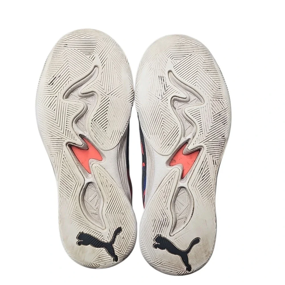 Puma TRC Blaze Court Lava Basketball‎ Shoes Mens US 8 / EU 41 / UK 7 - 37739601
